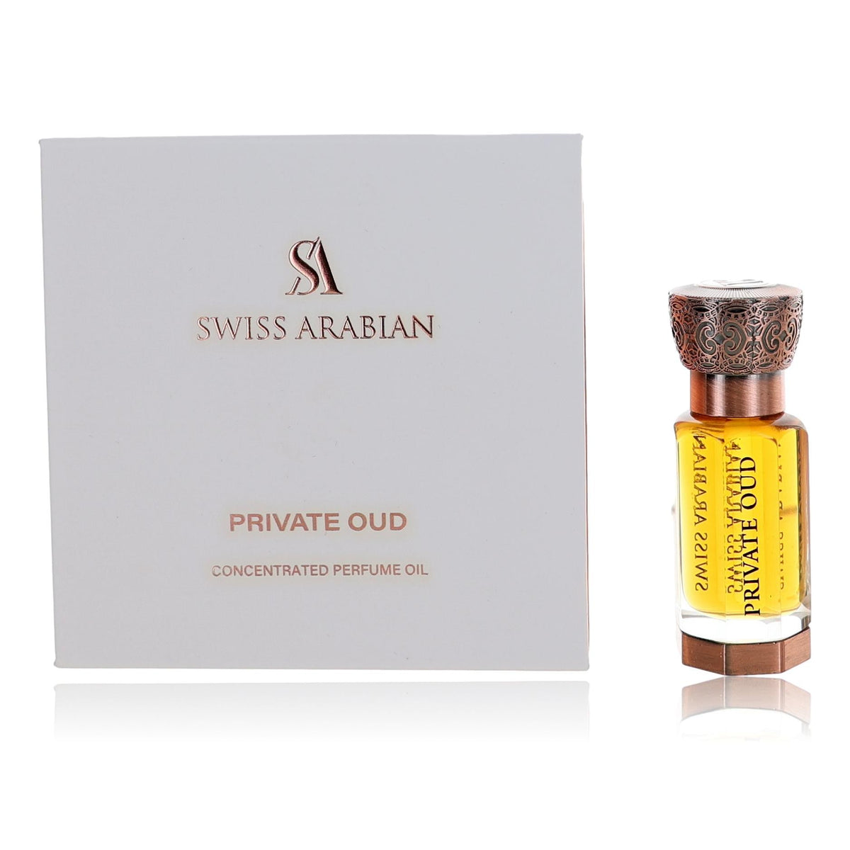 Private Oud Swiss Arabian 0.4oz Concentrated Perfume Oil Unisex - Pertinacia Perfume