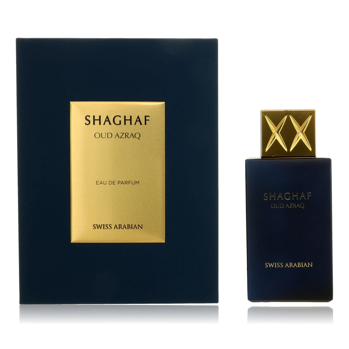 Shaghaf Oud Azraq Swiss Arabian 2.5 oz EDP Spray Unisex - Pertinacia Perfume