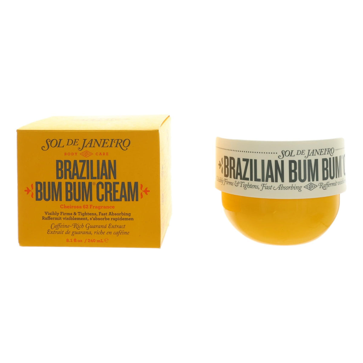 Brazilian Bum Bum Cream Sol De Janeiro 8 oz Body Cream - Pertinacia Perfume