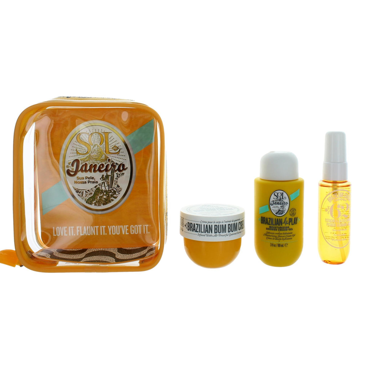 Bum Bum Jet Set Sol De Janeiro 3 Piece Gift Set - Pertinacia Perfume