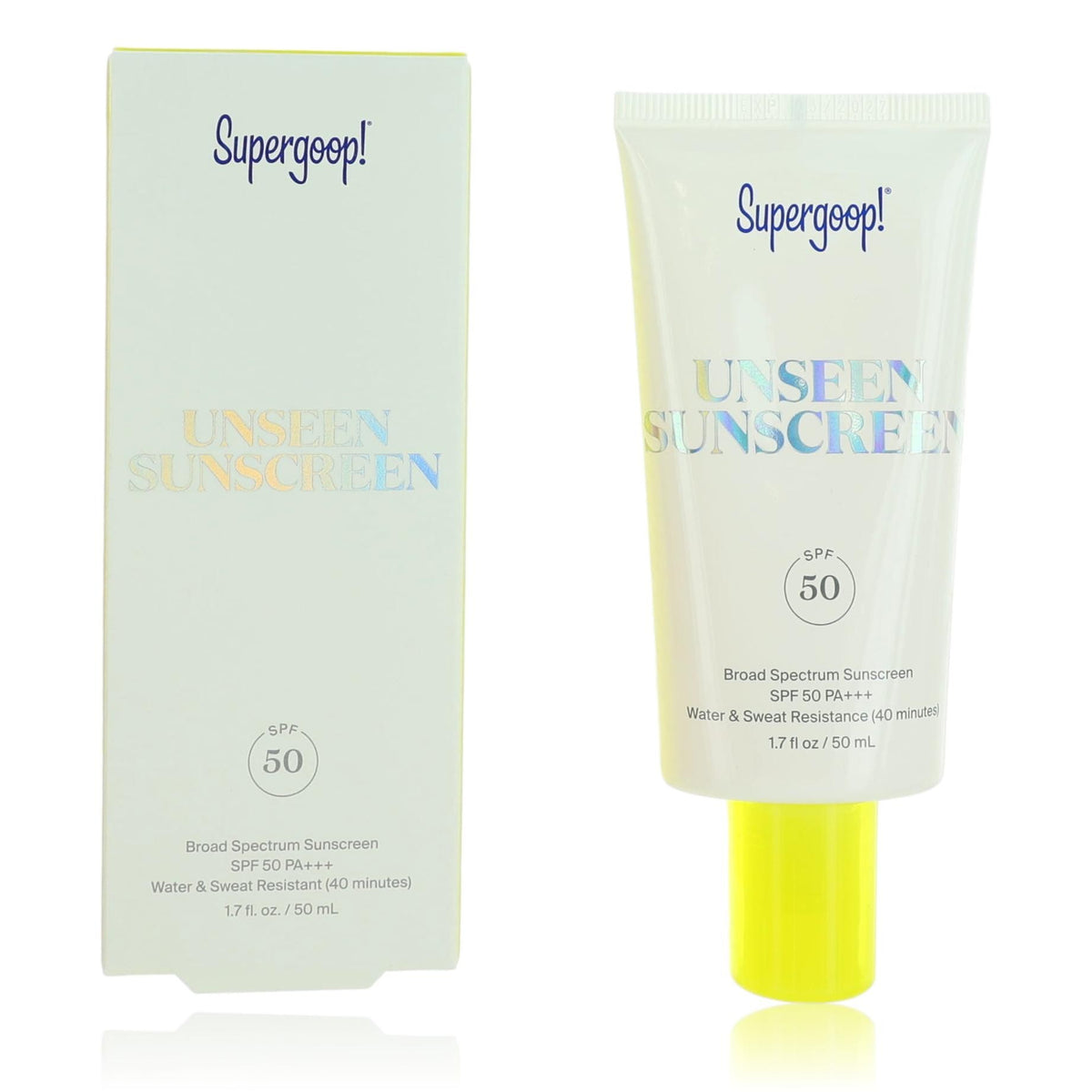 Supergoop Unseen Sunscreen Supergoop 1.7 oz Sunscreen SPF 50 - Pertinacia Perfume