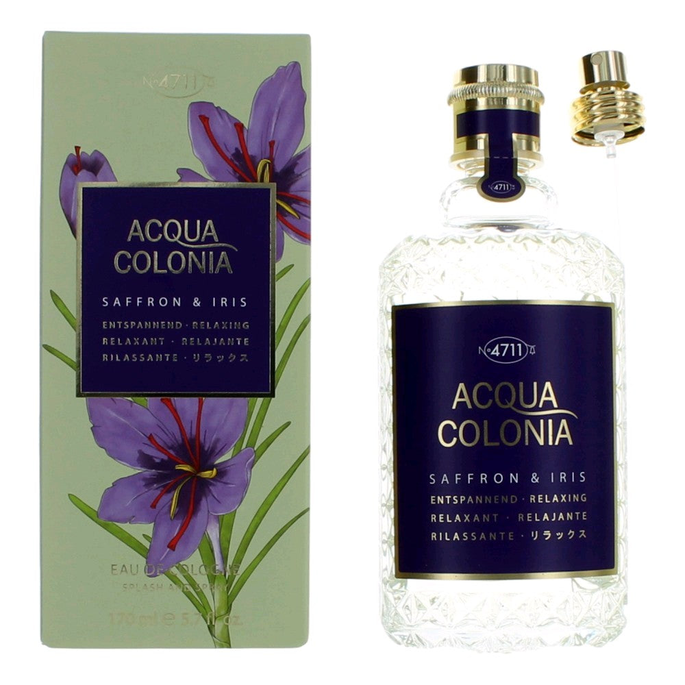 Acqua Colonia Saffron & Iris 4711 5.7oz Eau De Cologne Spray women - Pertinacia Perfume
