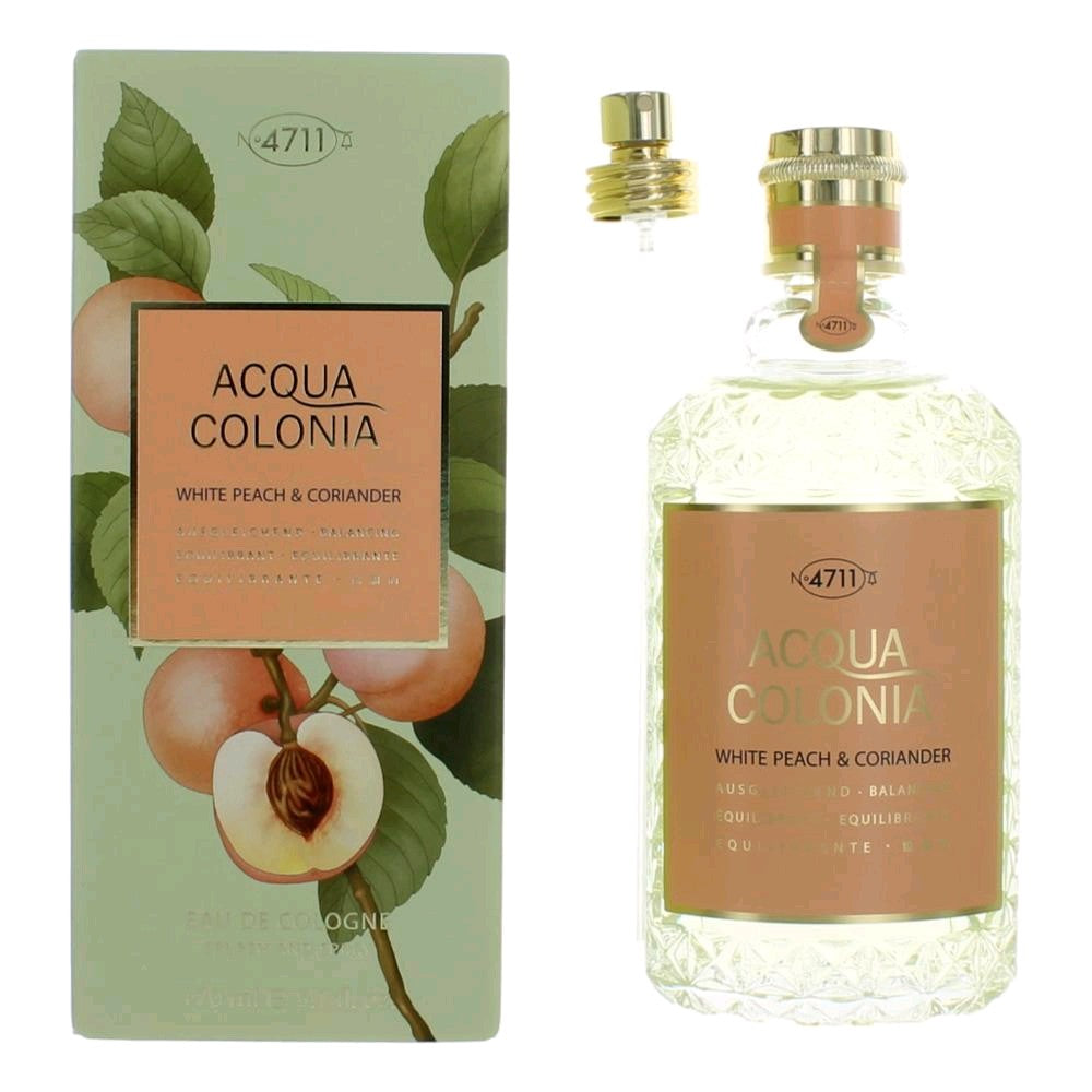 Acqua Colonia White Peach & Corriander 4711 5.7oz Eau De Cologne Spray women - Pertinacia Perfume