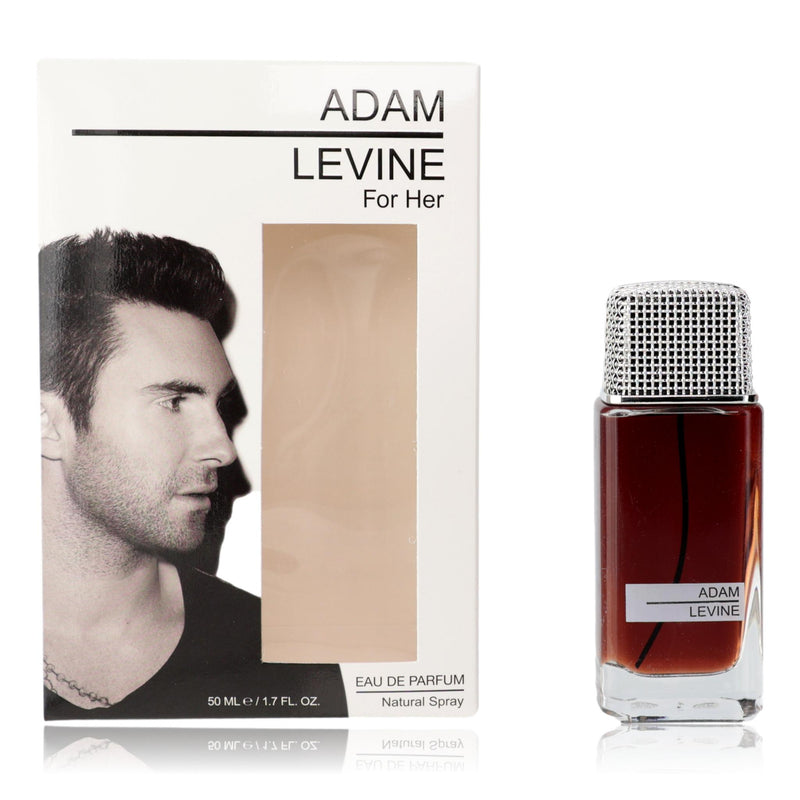 Adam Levine women's 1.7 oz EDP spray featuring a sleek bottle design and floral fragrance details.
