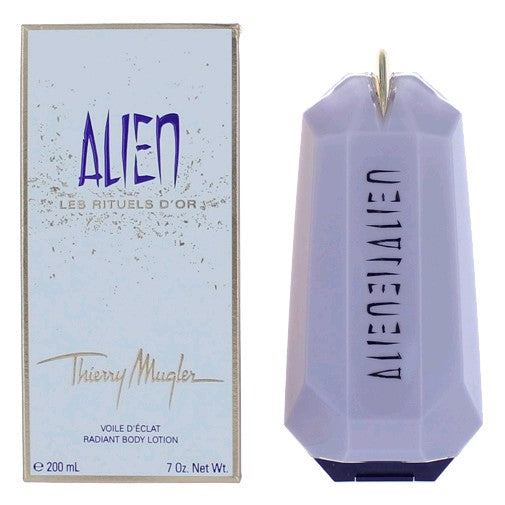 Alien Thierry Mugler 7oz Les Rituels D'or Radiant Body Lotion women - Pertinacia Perfume
