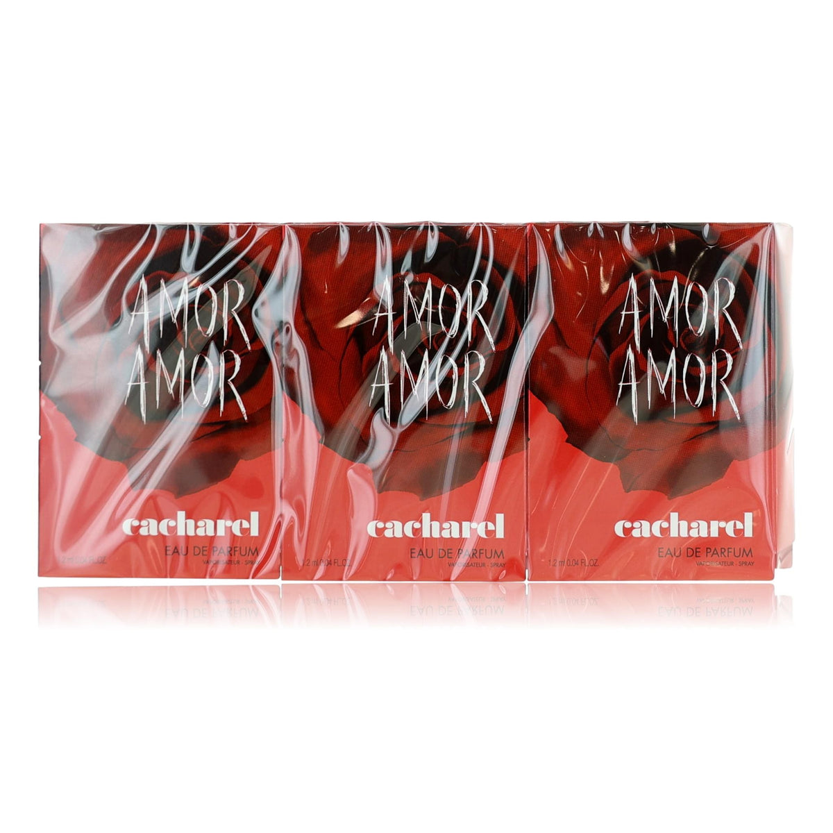 Amor Amor Cacharel 0.04oz EDP Sprays women - Pack of 12 ( total 0.48oz ) - Pertinacia Perfume