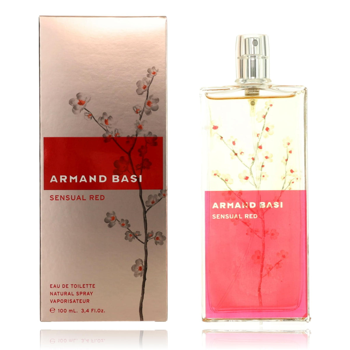 Armand Basi Sensual Red Armand Basi 3.4 oz EDT Spray Women - Pertinacia Perfume