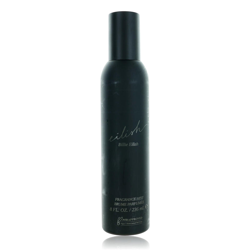 Billie Eilish Eilish 8 oz body mist for women, featuring a sleek bottle design and feminine fragrance.