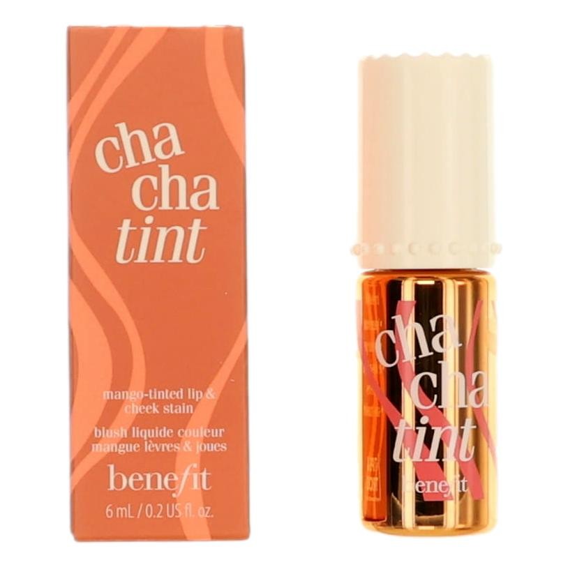 Cha Cha Tint Benefit 0.2 oz Mango-Tinted Lip & Cheek Stain - Pertinacia Perfume