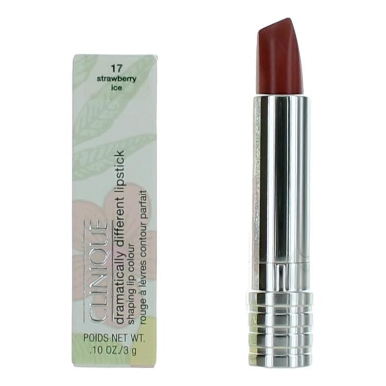 Clinique Dramatically Different Lipstick Clinique .1oz Shaping Lip Colour- 17 Strawberry Ice - Pertinacia Perfume