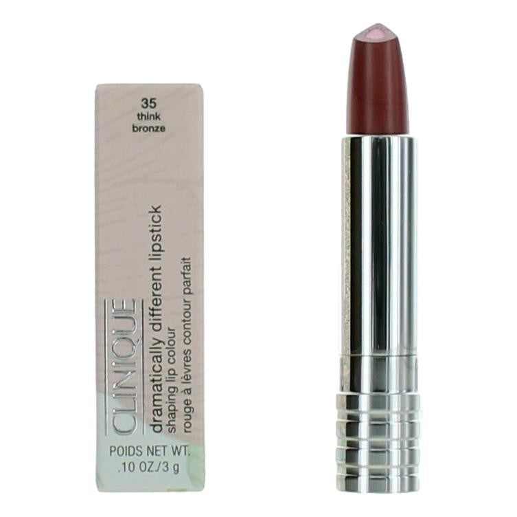 Clinique Dramatically Different Lipstick Clinique .1oz Shaping Lip Colour- 35 Think Bronze - Pertinacia Perfume