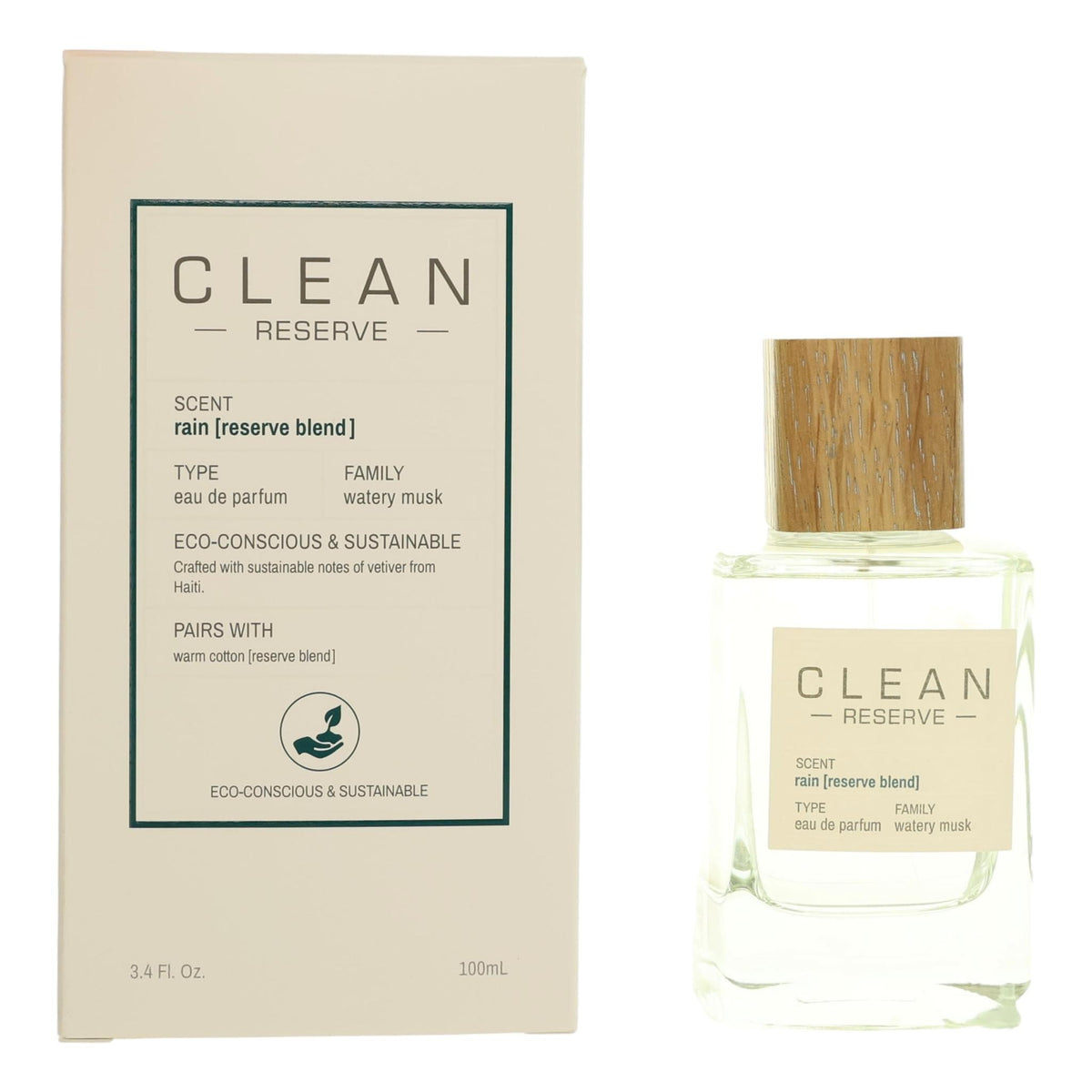 Clean Reserve Rain Clean 3.4 oz EDP Spray Unisex - Pertinacia Perfume
