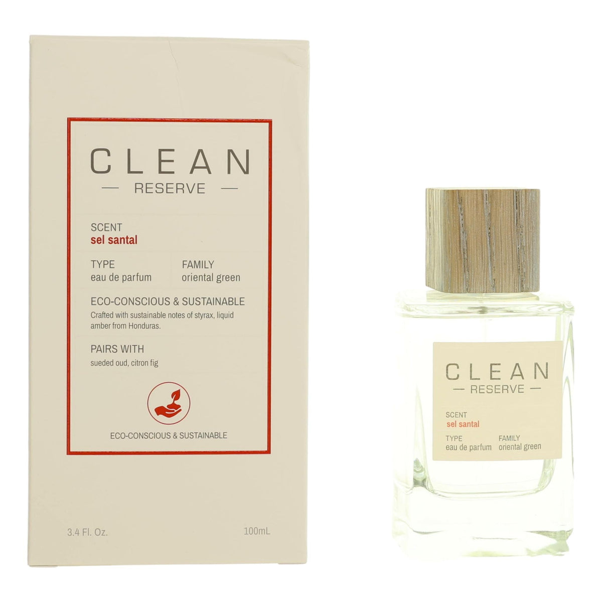 Clean Reserve Sel Santal Clean 3.4 oz EDP Spray Unisex - Pertinacia Perfume