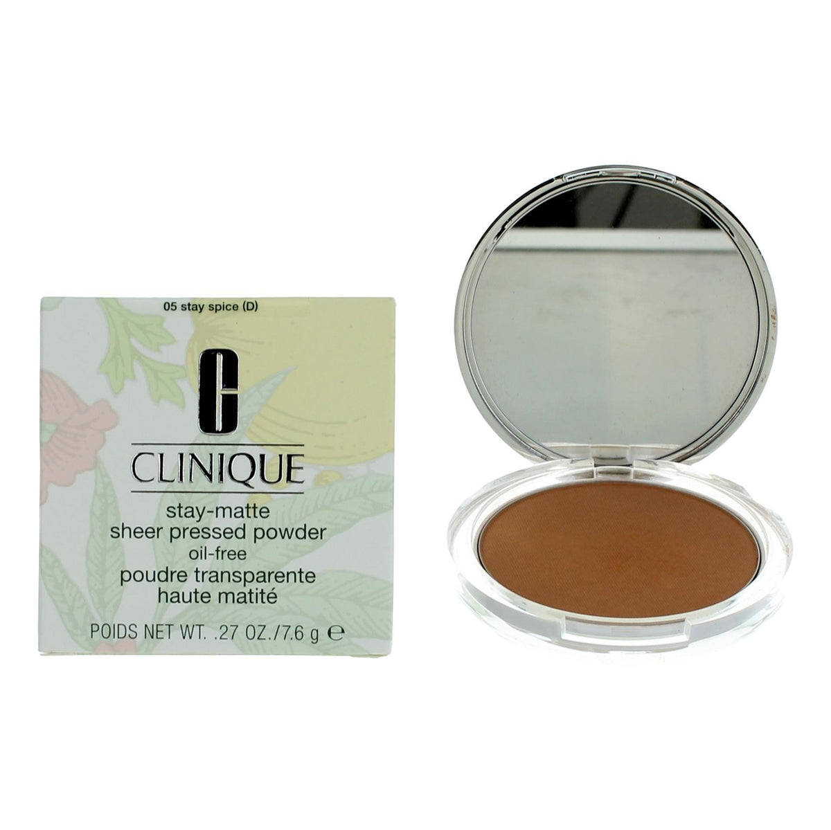 Clinique Stay-Matte Clinique .27 oz Sheer Pressed Powder- 05 Stay Spice - Pertinacia Perfume