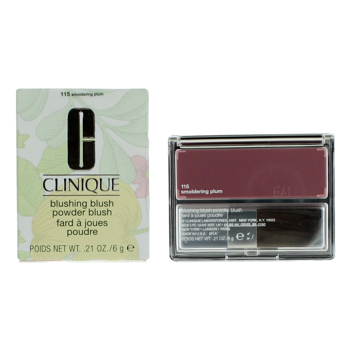Clinique Blushing Blush Clinique .21 oz Powder Blush- 115 Smoldering Plum - Pertinacia Perfume