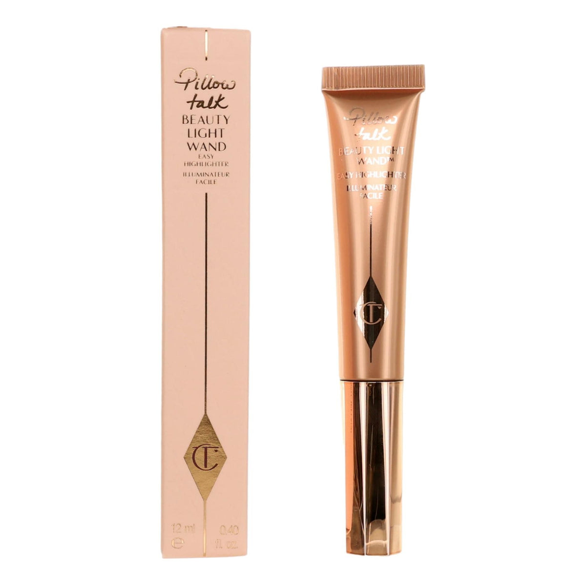 Charlotte Tilbury Beauty Light Wand 0.40oz Highlighter - Pillow Talk - Pertinacia Perfume