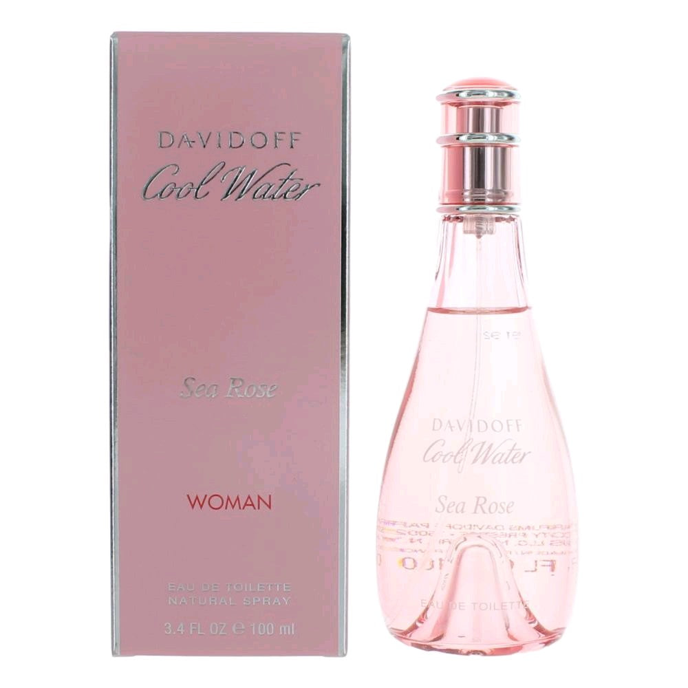 Cool Water Sea Rose Davidoff 3.4 oz EDT Spray Women - Pertinacia Perfume