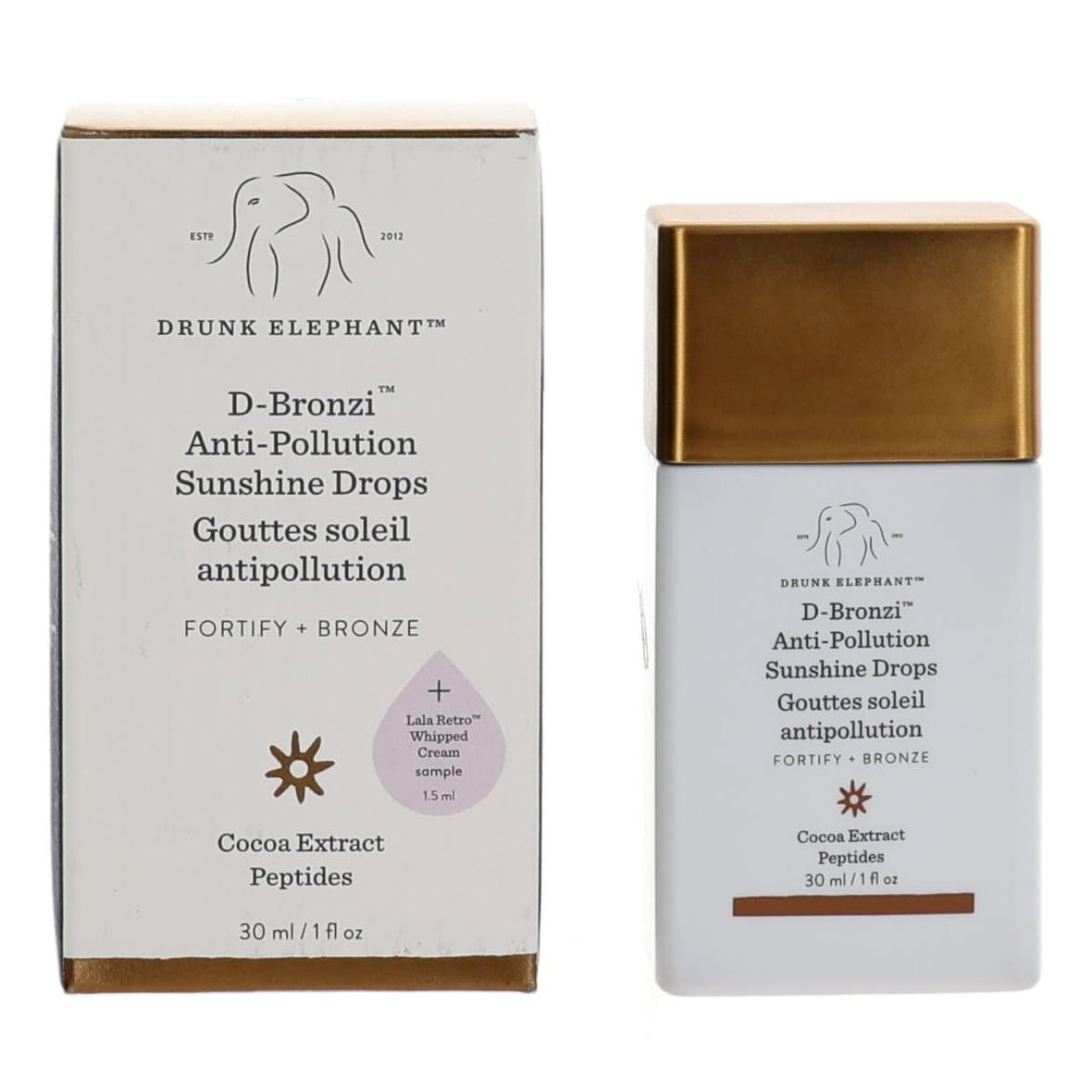 Drunk Elephant D-Bronzi Drunk Elephant 1oz Anti-Pollution Sunshine Drops - Pertinacia Perfume