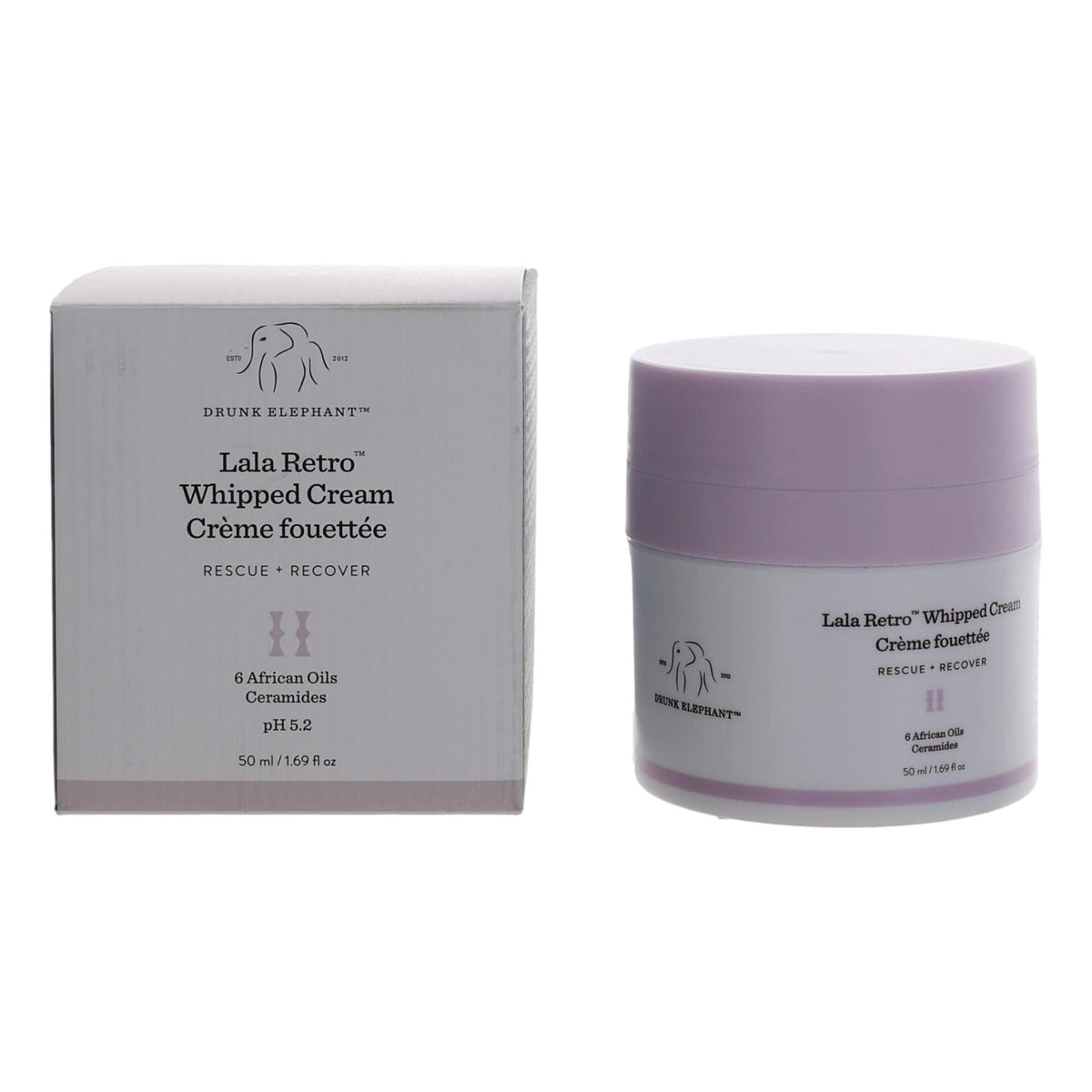 Drunk Elephant Lala Retro Whipped Cream Drunk Elephant 1.69oz Moisturizer - Pertinacia Perfume