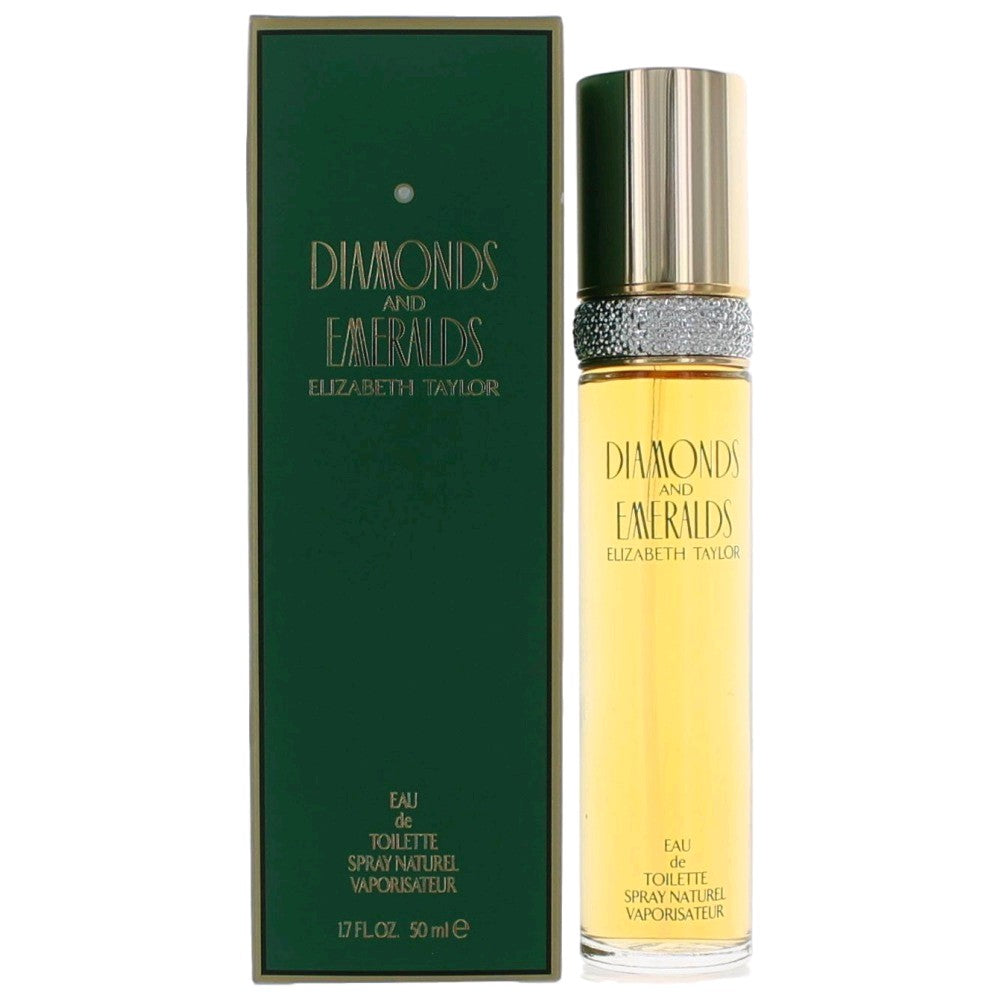 Diamonds & Emeralds Elizabeth Taylor 1.7 oz EDT Spray Women - Pertinacia Perfume
