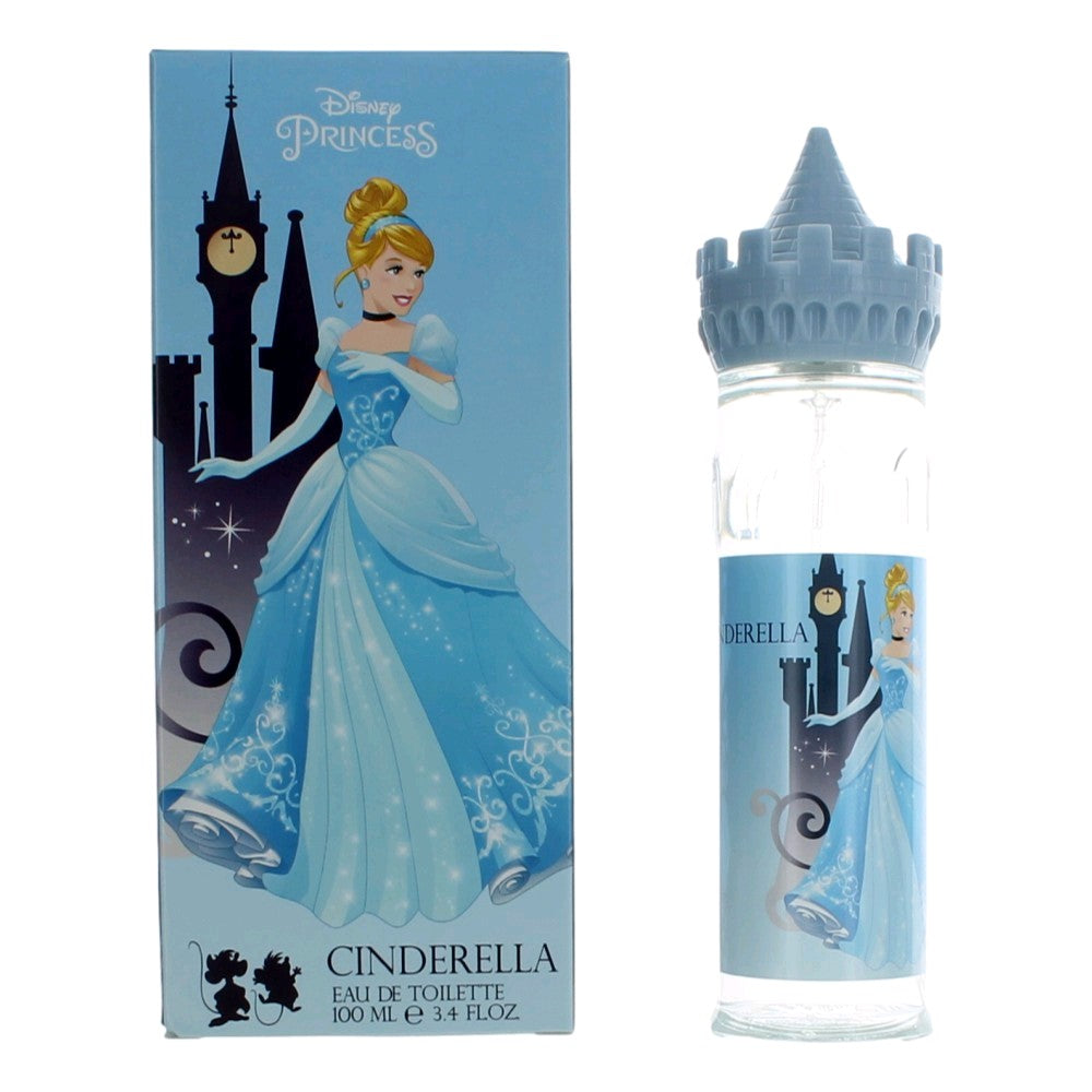Disney Cinderella Castle Disney Princess 3.4oz EDT Spray Girls - Pertinacia Perfume