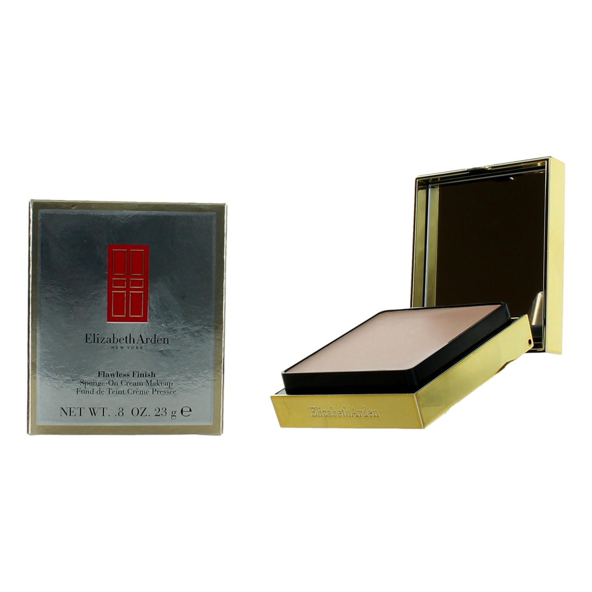 Elizabeth Arden Flawless Finish Sponge-On Cream Makeup Elizabeth Arden .8 oz- Softly Beige II 50 - Pertinacia Perfume