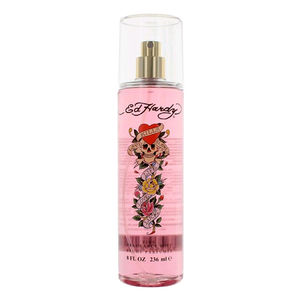 Ed Hardy Christian Audigier 8 oz Fine Fragrance Mist Women - Pertinacia Perfume