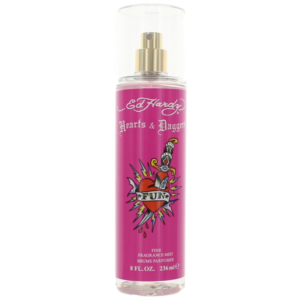 Ed Hardy Hearts & Daggers Christian Audigier 8oz Fine Fragrance Mist women - Pertinacia Perfume
