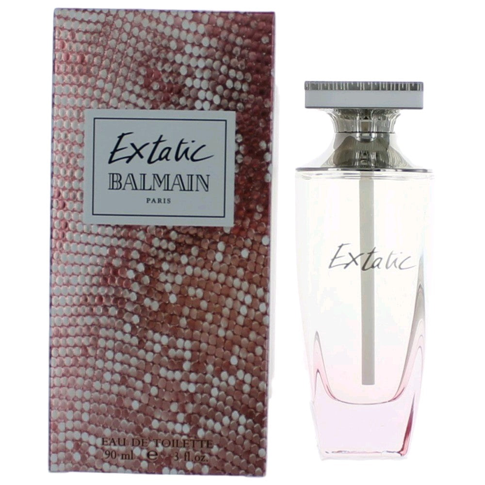 Extatic Balmain 3 oz EDT Spray Women - Pertinacia Perfume