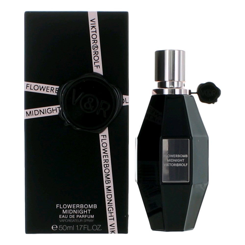 Flowerbomb Midnight Viktor & Rolf 1.7 oz EDP Spray Women - Pertinacia Perfume