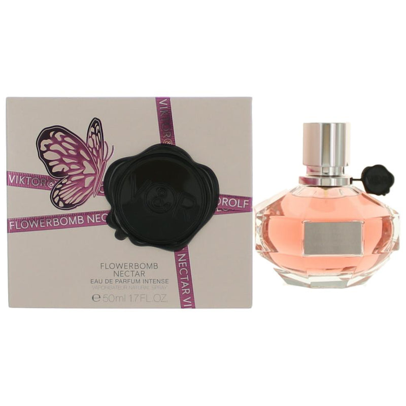 Viktor & Rolf Flowerbomb Nectar 1.7 oz Eau de Parfum Intense spray for women with floral and sweet fragrance notes.