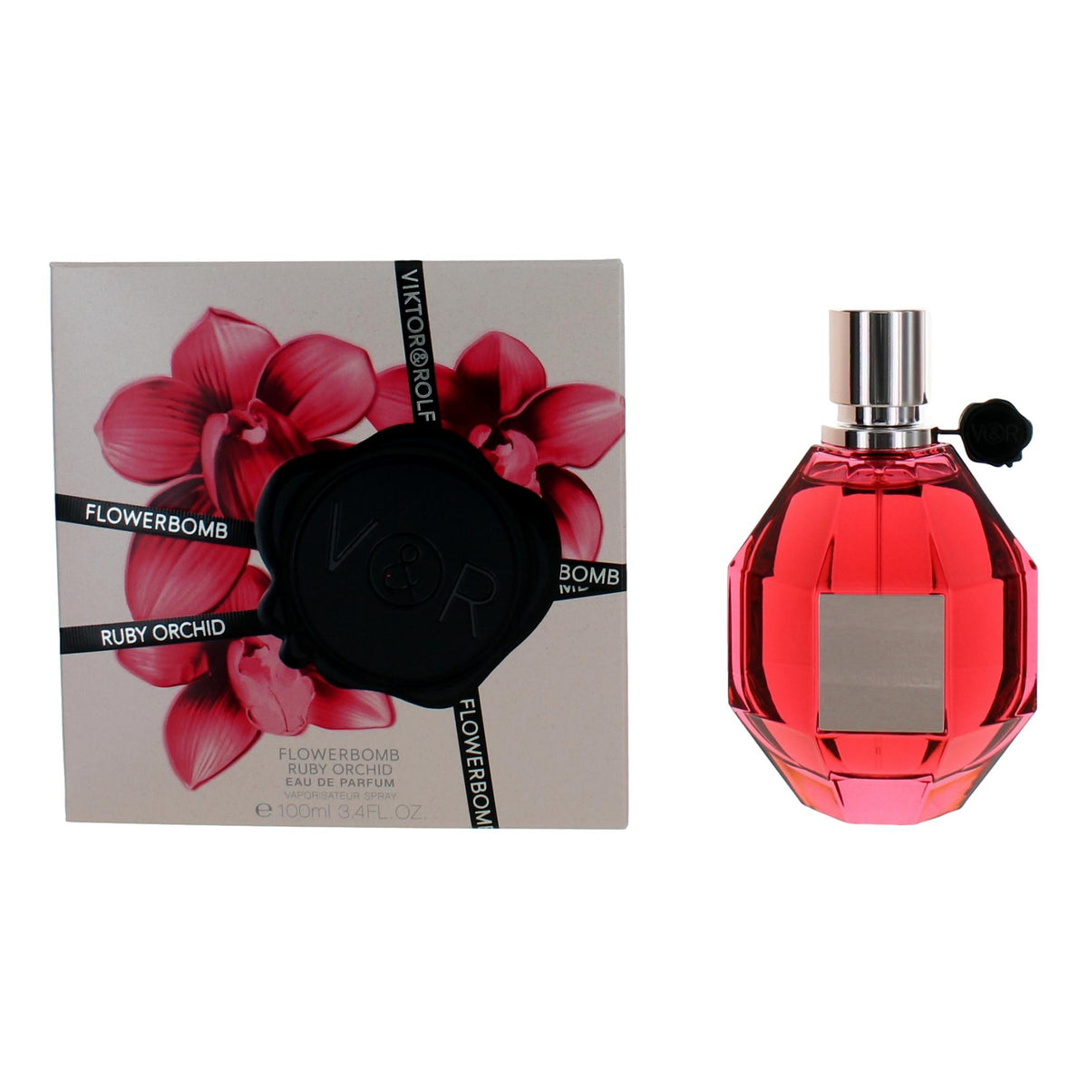 Flowerbomb Ruby Orchid Viktor & Rolf 3.4 oz EDP Spray Women - Pertinacia Perfume