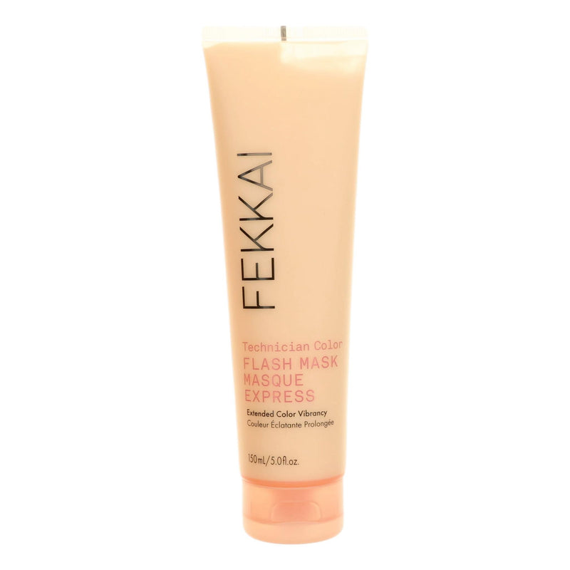 Fekkai Technician Color Flash Mask in 5 oz jar, creamy hair treatment for color protection and shine.
