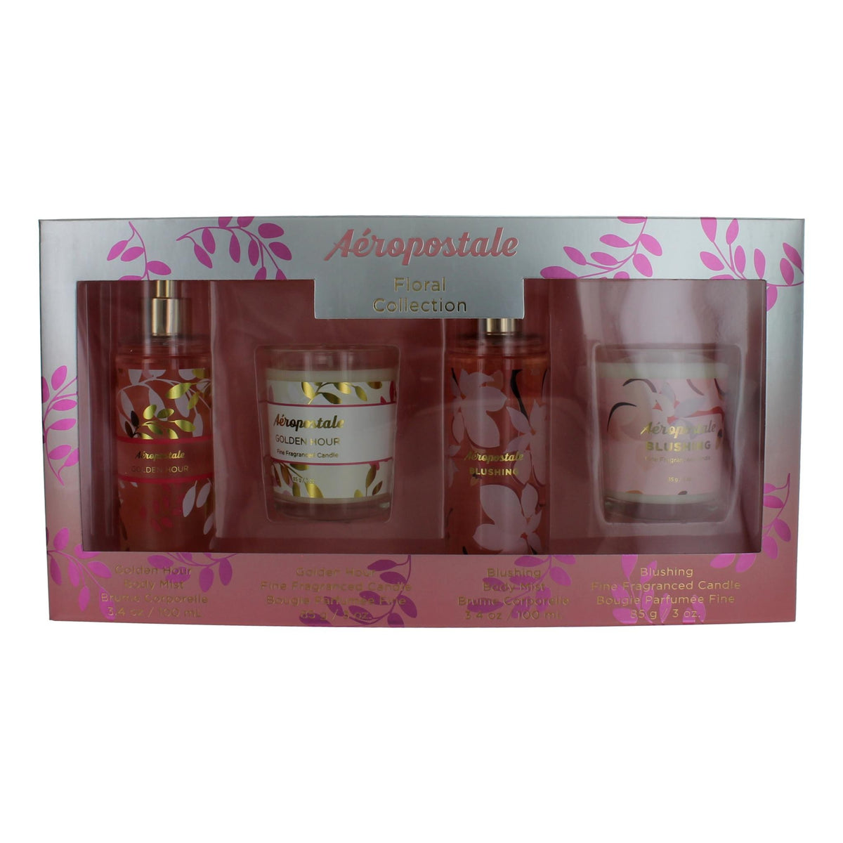 Aeropostale Floral Collection Aeropostale 4 Piece Gift Set - Pertinacia Perfume