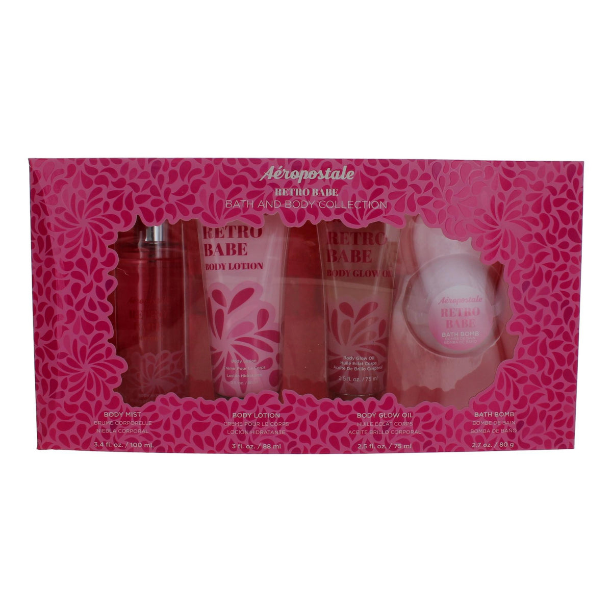 Aeropostale Retro Babe Aeropostale 4 Piece Bath and Body Collection - Pertinacia Perfume