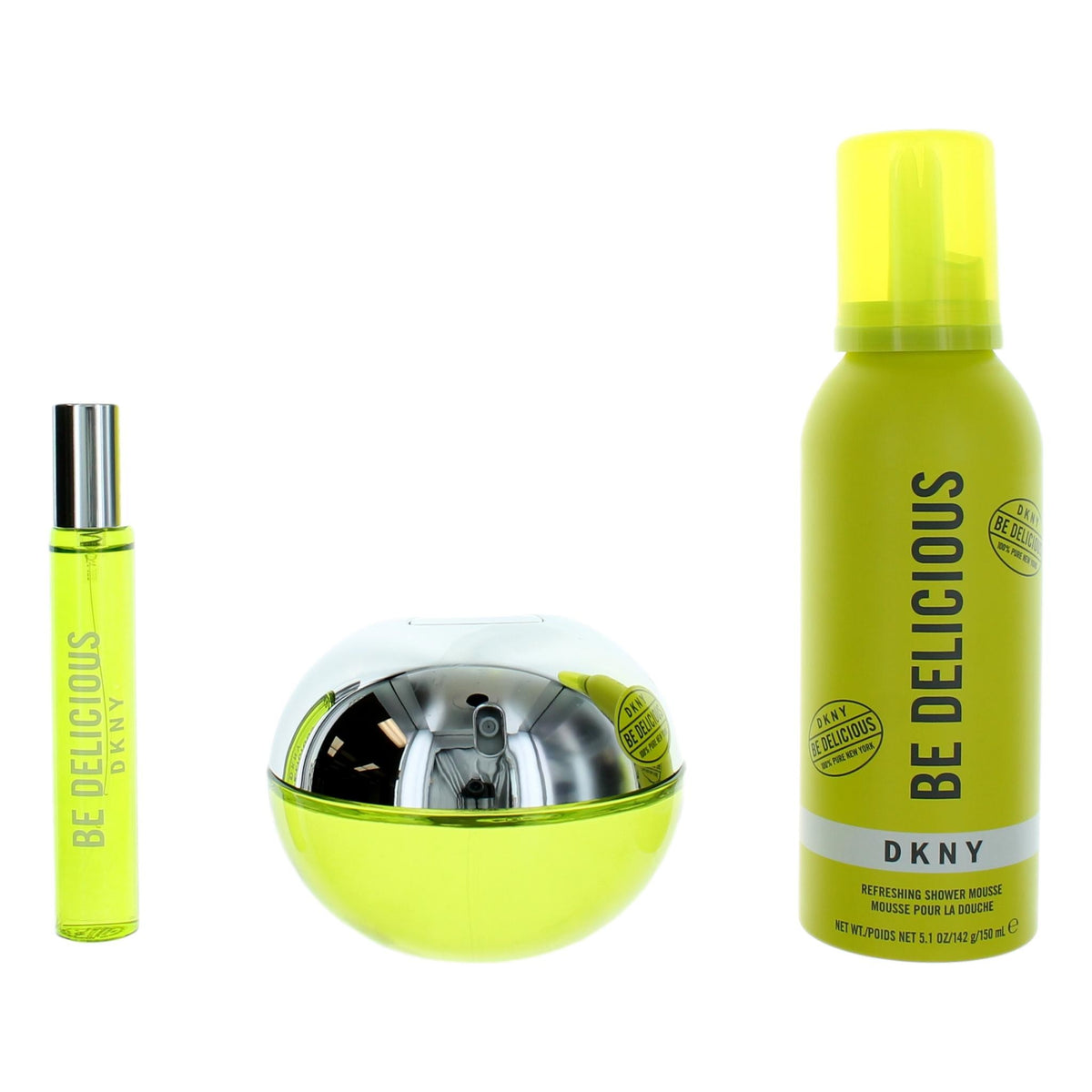 Be Delicious DKNY Donna Karan 3 Piece Gift Set Women - Pertinacia Perfume