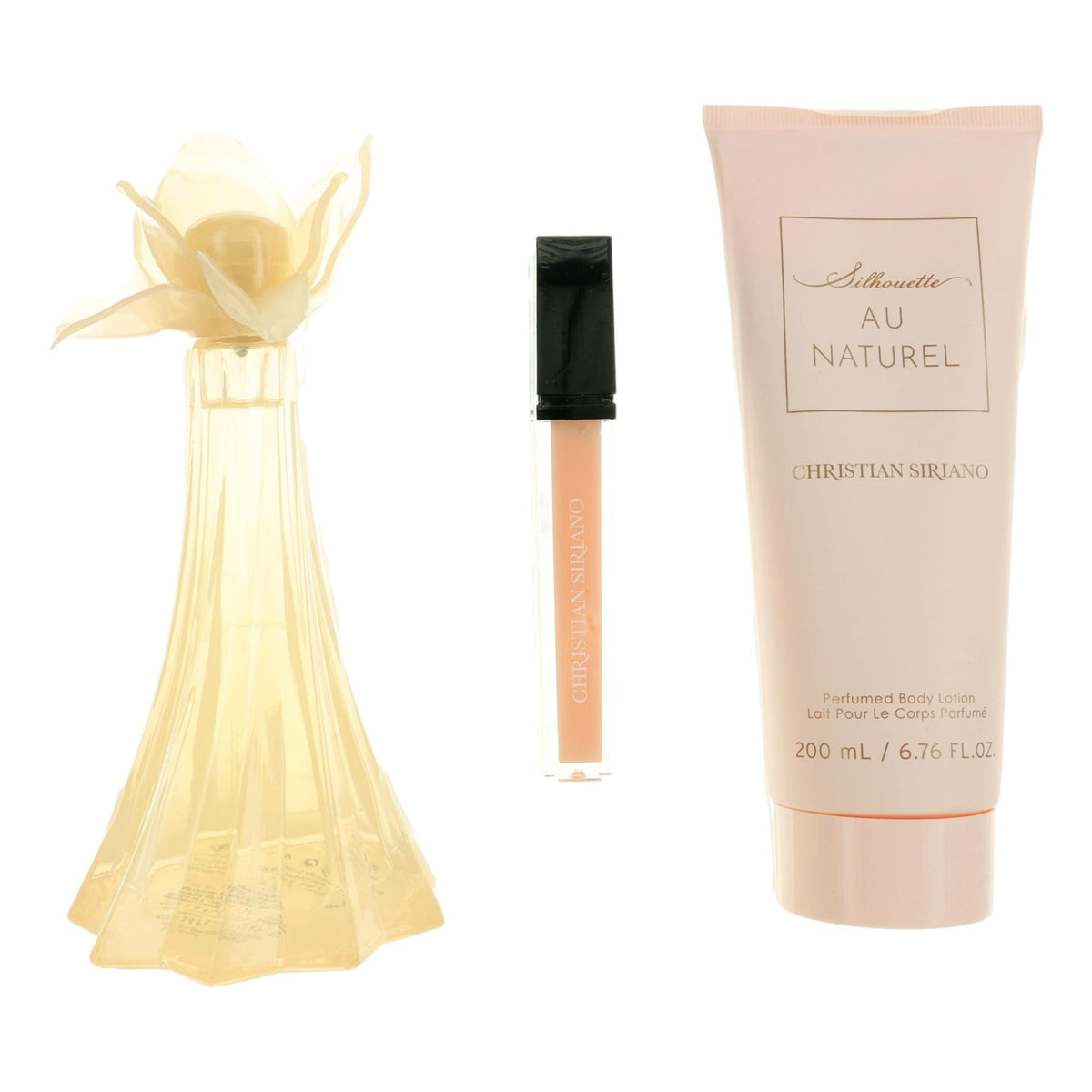 Silhouette Au Naturel Christian Siriano 3 Piece Gift Set Women - Pertinacia Perfume