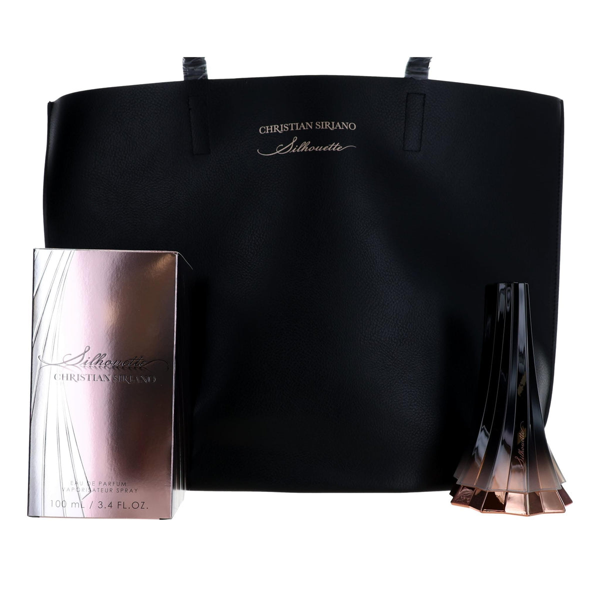 Silhouette Christian Siriano 2 Piece Gift set women with Tote Bag - Pertinacia Perfume