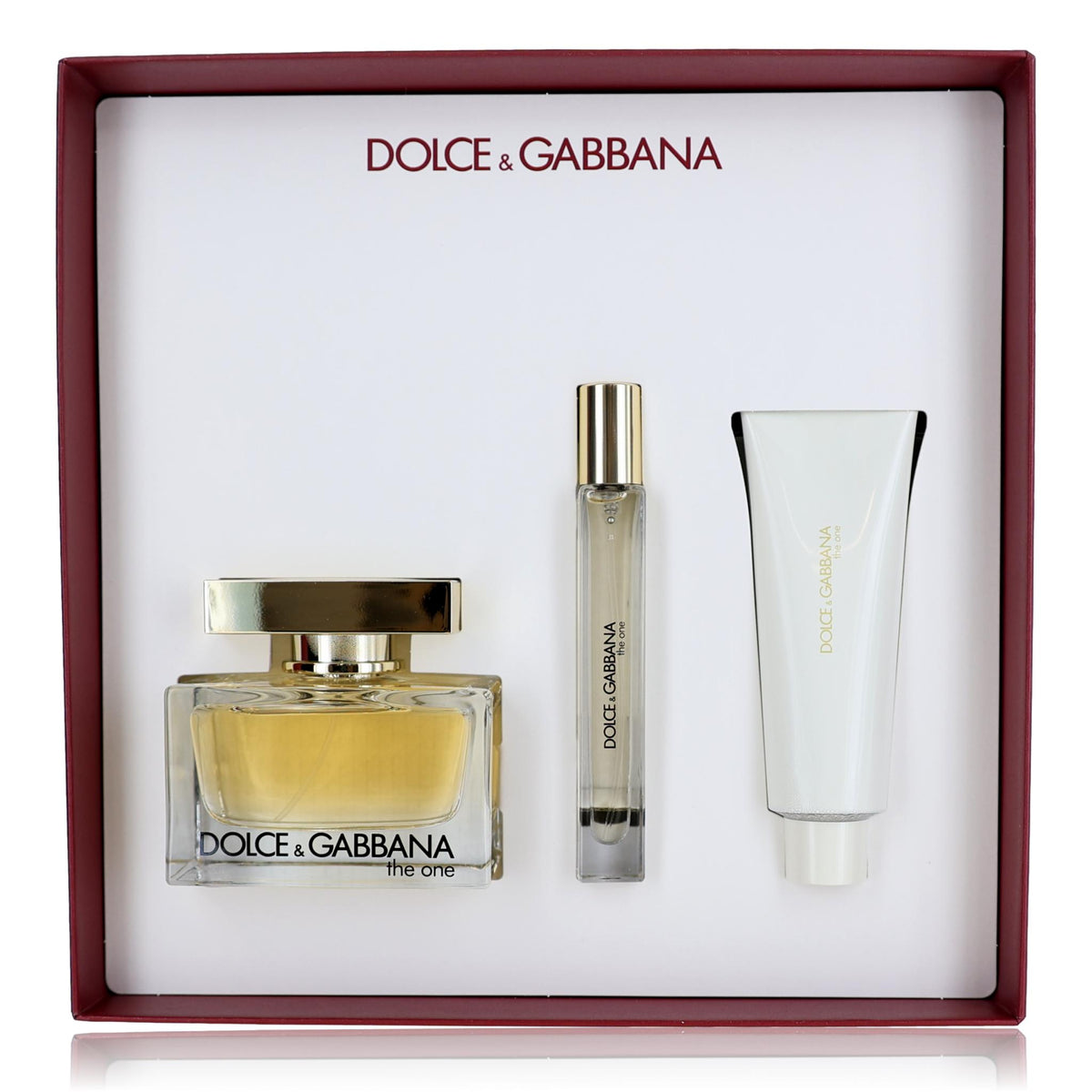 The One Dolce & Gabbana 3 Piece Gift Set Women NEW - Pertinacia Perfume