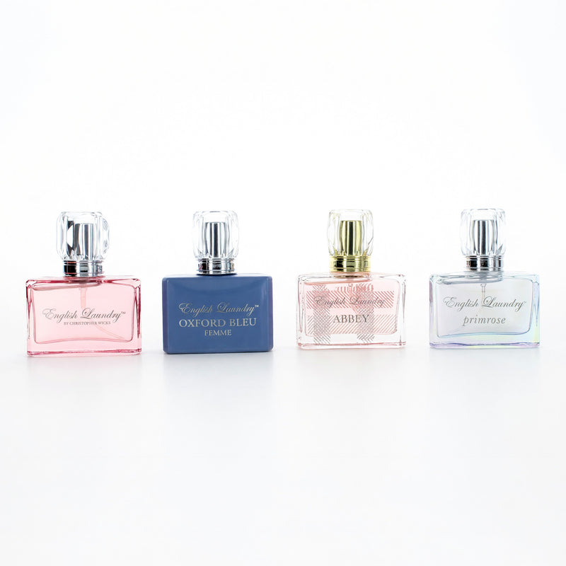 English Laundry women's 4-piece variety gift set featuring different stylish clothing and accessories.