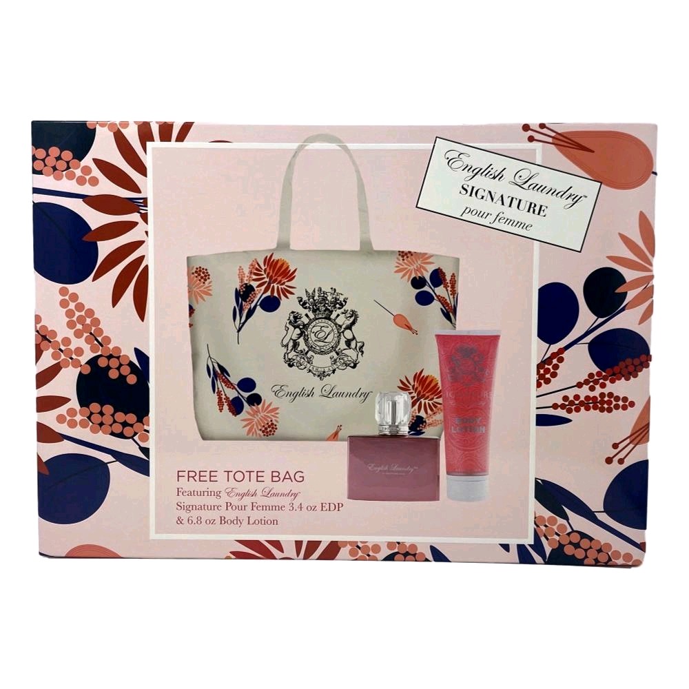 Signature Femme English Laundry 3 Piece Gift Set Women - Pertinacia Perfume