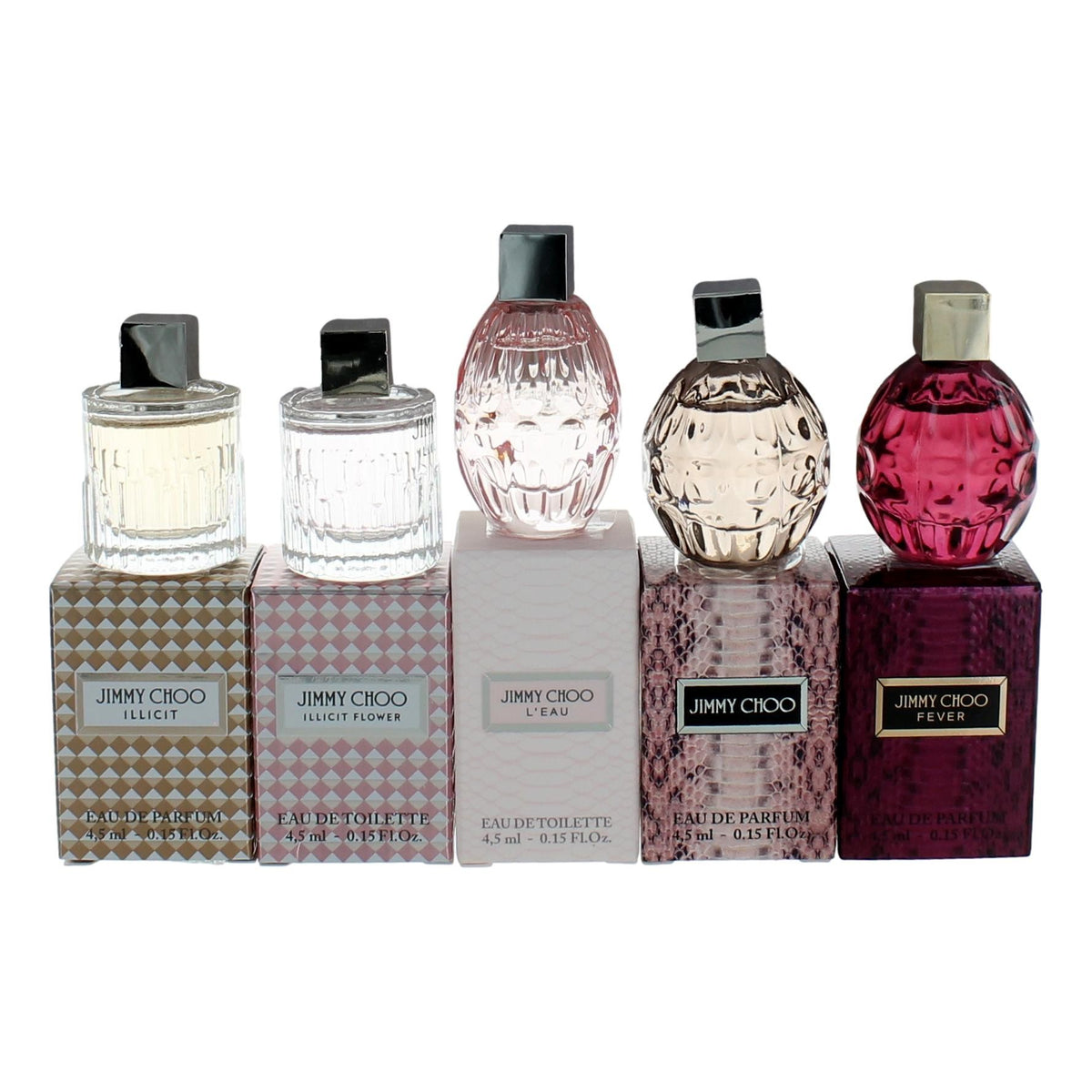 Jimmy Choo Jimmy Choo 5 Piece Variety Set - Pertinacia Perfume