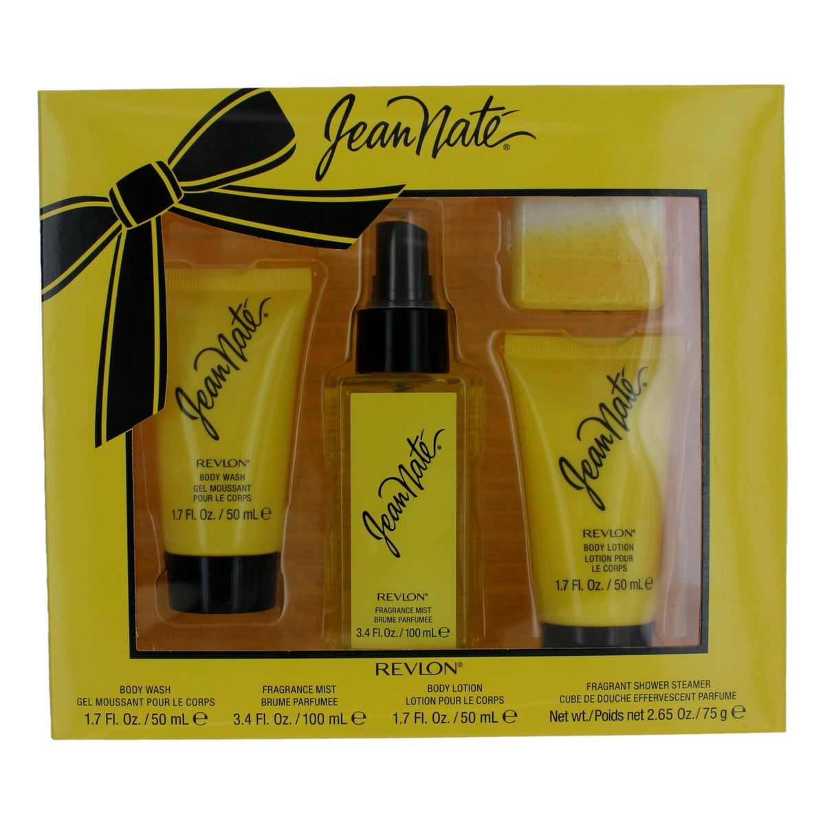 Jean Nate Revlon 4 Piece Gift Set Women - Pertinacia Perfume