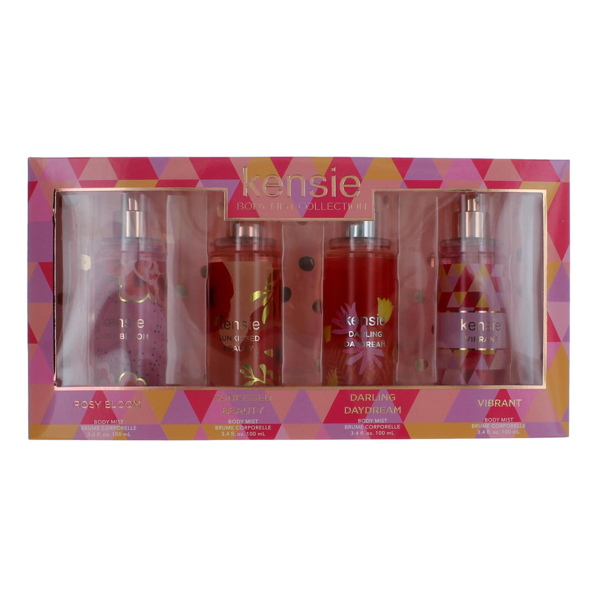 Kensie Kensie 4 Piece Body Mist Gift Set Variety Women - Pertinacia Perfume