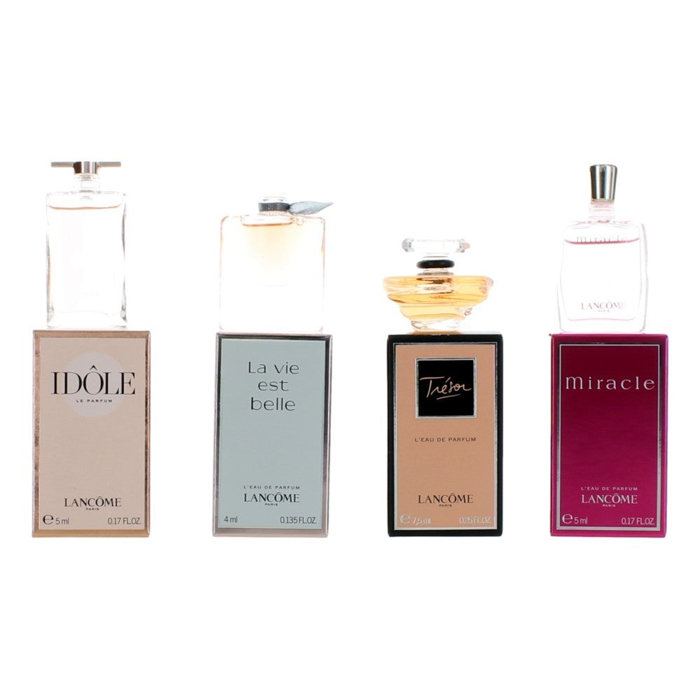 Lancome Lancome 4 Piece Mini Set Women - Pertinacia Perfume