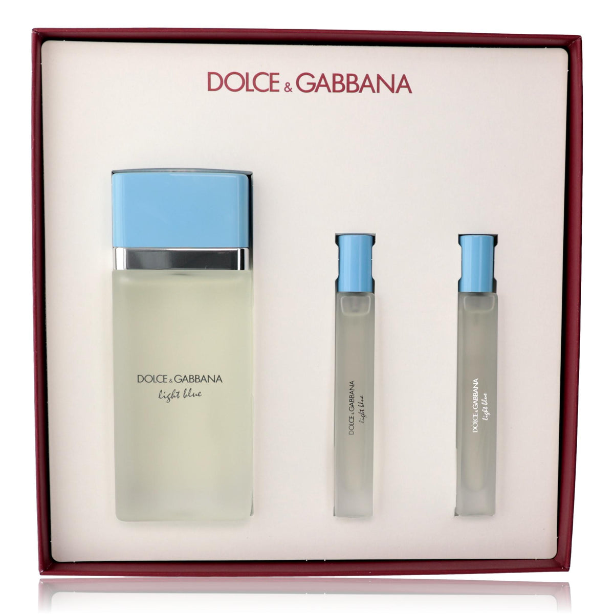 Light Blue Dolce & Gabbana 3 Piece Set Women - Pertinacia Perfume