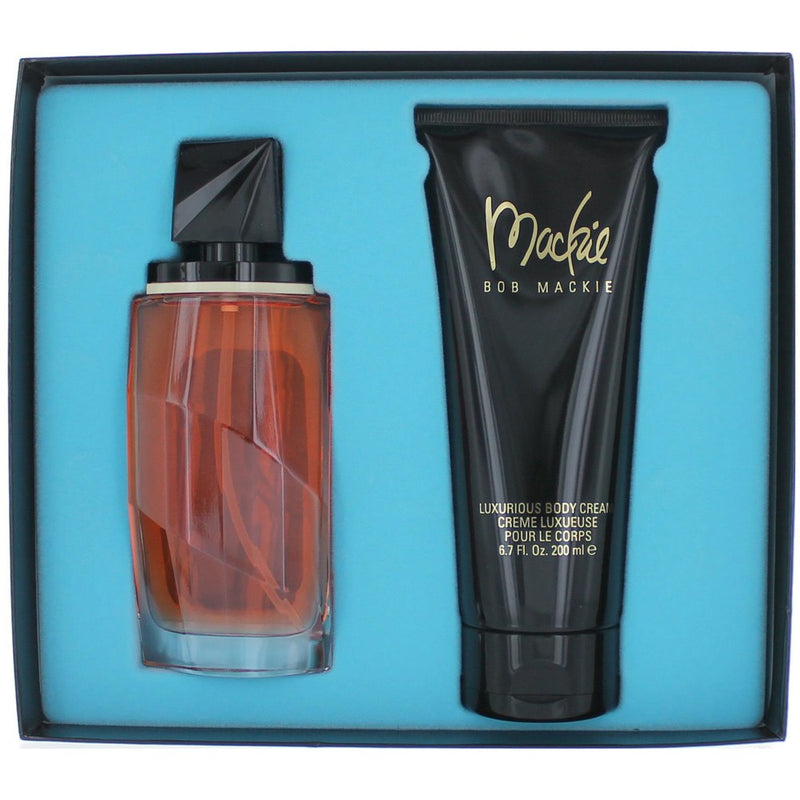 Bob Mackie 2-piece gift set for women, featuring stylish accessories in elegant packaging.