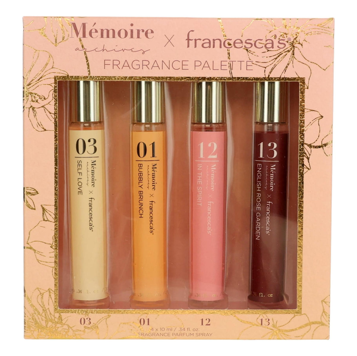 Memoire Archives x Francesca's Memoire Archives 4 Piece Variety Set women - Pertinacia Perfume