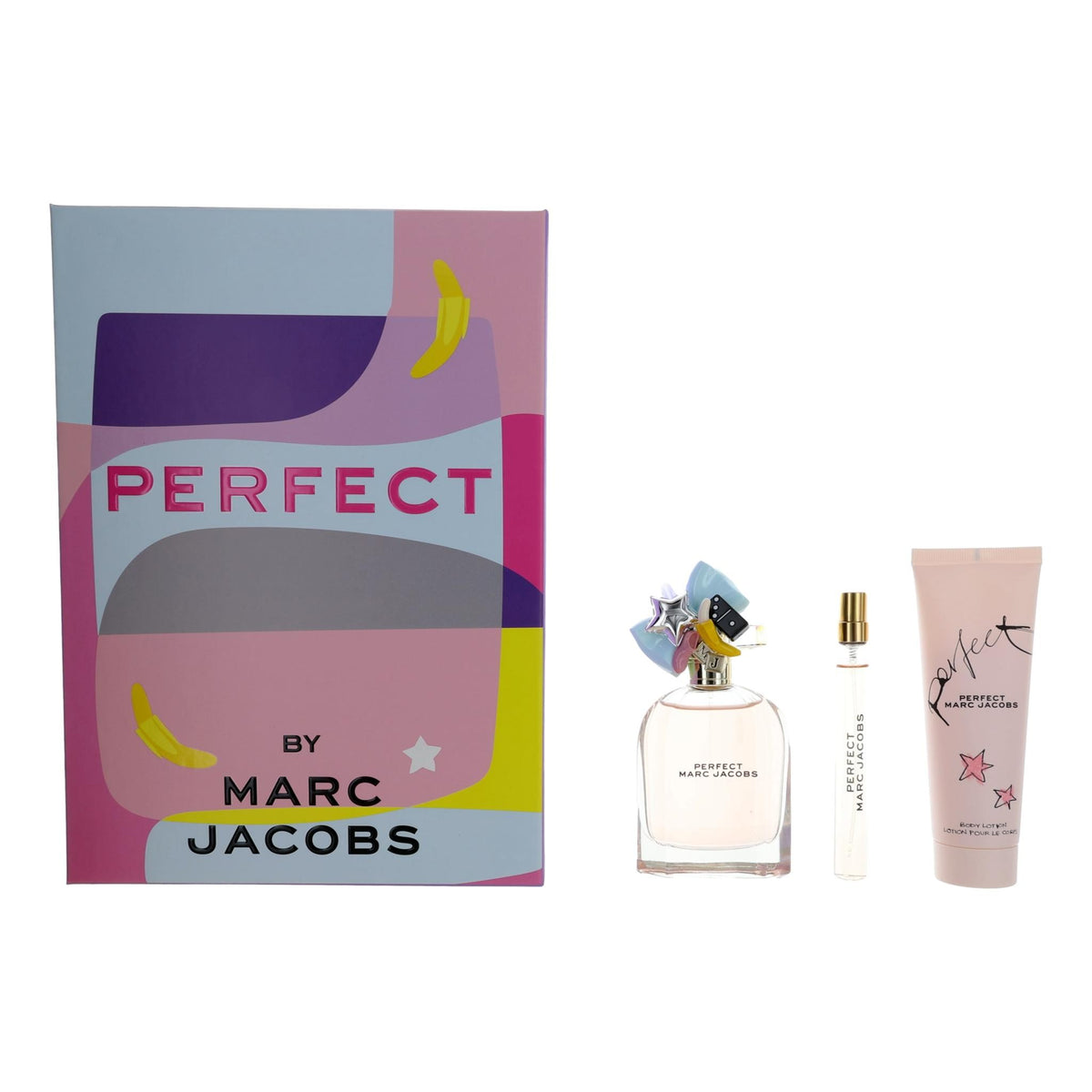 Perfect Marc Jacobs 3 Piece Gift Set Women - Pertinacia Perfume