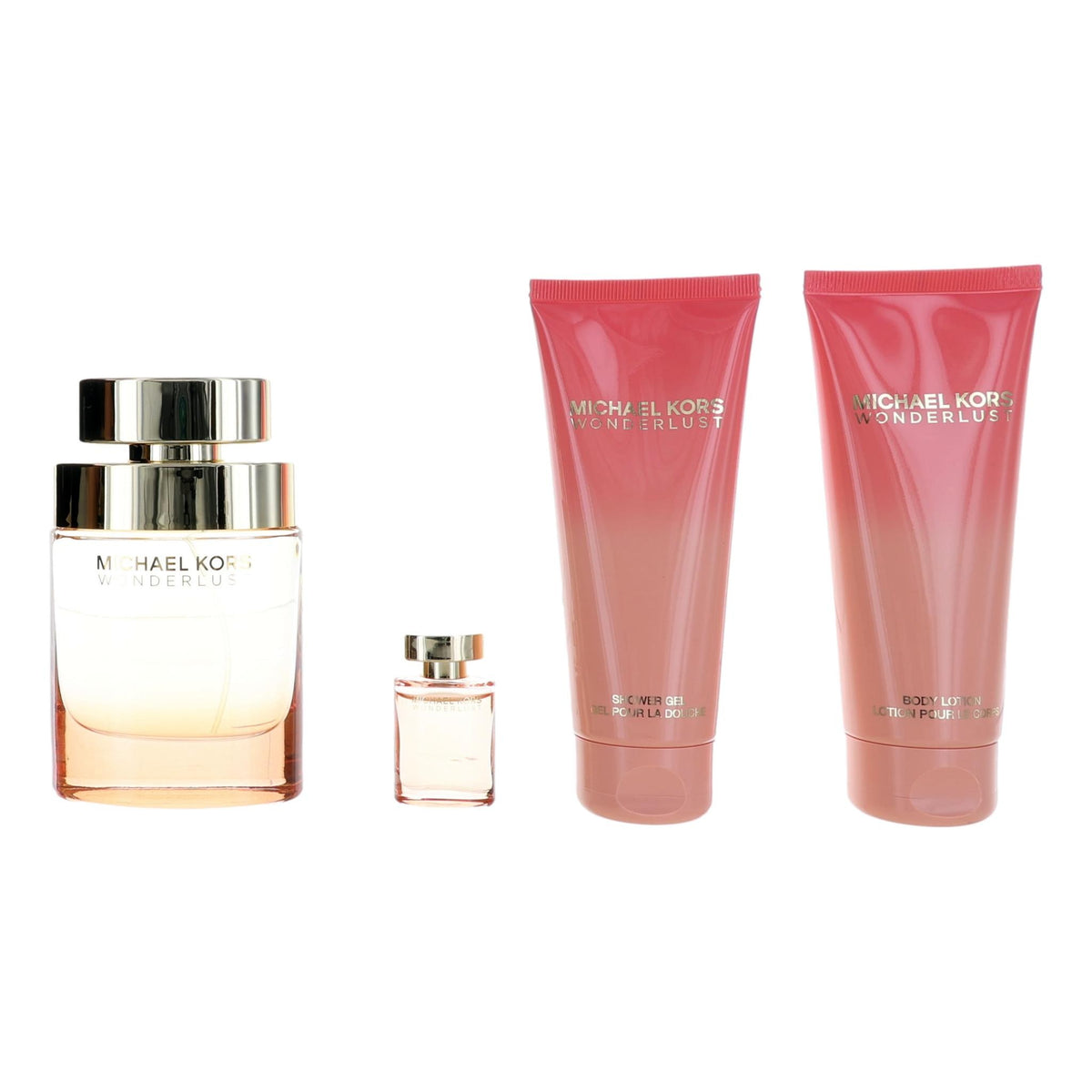 Wonderlust Michael Kors 4 Piece Set Women - Pertinacia Perfume